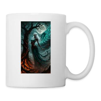 Moonlight Winged Elf - Coffee/Tea Mug - white - Right