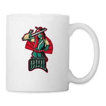 THE DAGGER GIRL - Coffee/Tea Mug - white - Right