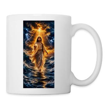 Walk with me - Coffee/Tea Mug - white - Right