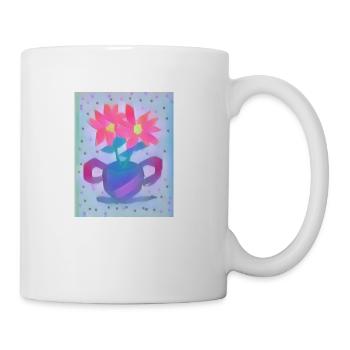 Flower pot - Coffee/Tea Mug - white - Right