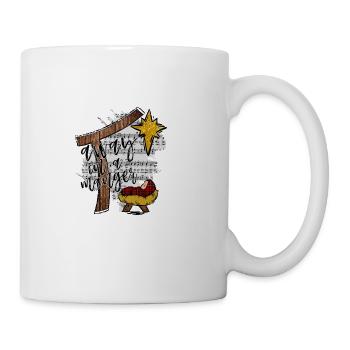 Away In A Manger - Coffee/Tea Mug - white - Right