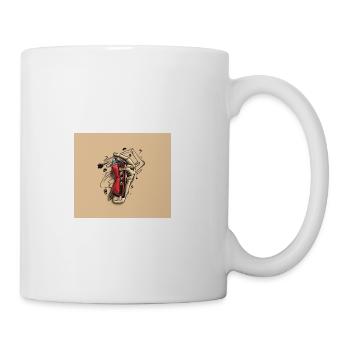 Graffiti Hand Spraycan Art - Coffee/Tea Mug - white - Right