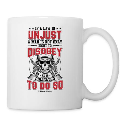 Unjust Laws for Light Colors - Coffee/Tea Mug