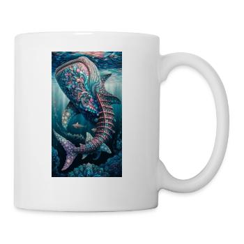 The Coral Guardian - Coffee/Tea Mug - white - Right