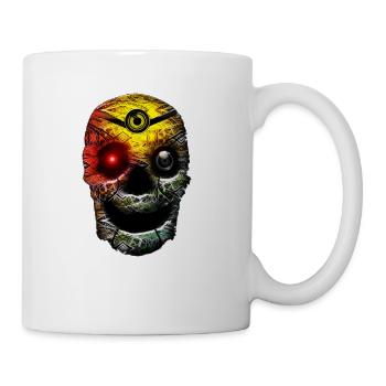 skull xxi - Coffee/Tea Mug - white - Right