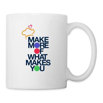 Make More of What Makes You - Coffee/Tea Mug - white - Right