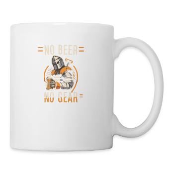 No Beer no Gear - Coffee/Tea Mug - white - Right