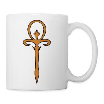 Arcane Loop Dagger Emblem - Coffee/Tea Mug - white - Right