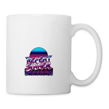 Repent Sinner 19 - Coffee/Tea Mug - white - Right