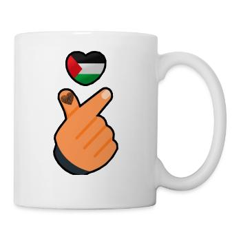 Free Palestine - Coffee/Tea Mug - white - Right