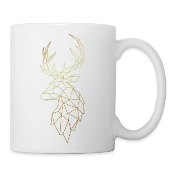 cerf - Tasse - blanc - Droite