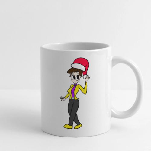 Dersy Wearing a Santa Hat - Coffee/Tea Mug