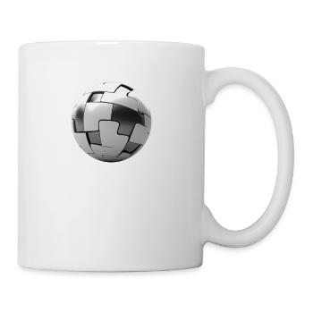 Puzzle Ball - Coffee/Tea Mug - white - Right