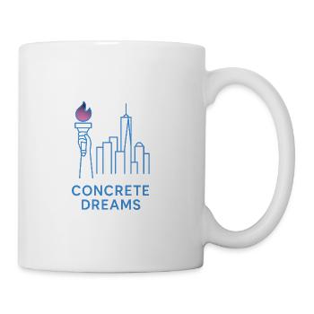Concrete Dreams Torch Skyline - Coffee/Tea Mug - white - Right