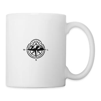 Mountain Compass Summit - Coffee/Tea Mug - white - Right