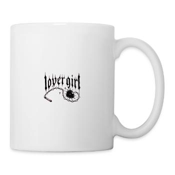 Lover Girl Gothic Barbed Wire - Coffee/Tea Mug - white - Right