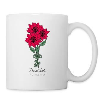 December Flower - Coffee/Tea Mug - white - Right