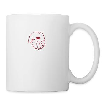 Red pill - Coffee/Tea Mug - white - Right