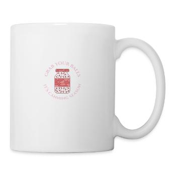 Grab Your Balls It's Canning Season Preserver - Coffee/Tea Mug - white - Right