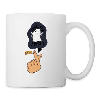 boo - Coffee/Tea Mug - white - Right