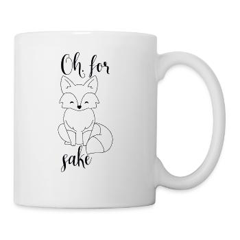 For Fox Sake - Coffee/Tea Mug - white - Right