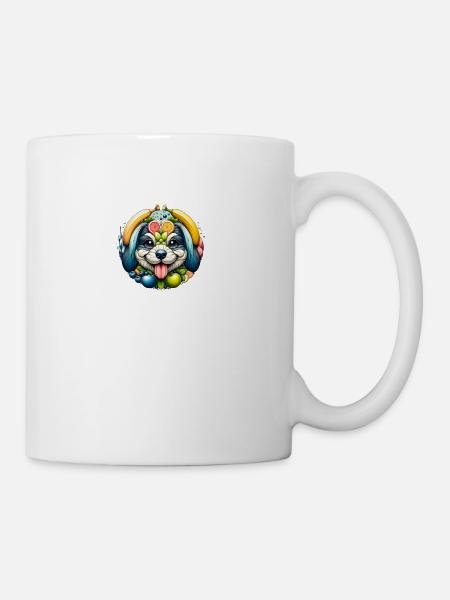 Dog ij message - Coffee/Tea Mug - white