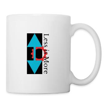 Cog Arrow Tech Duality - Coffee/Tea Mug - white - Right