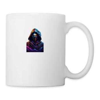 Default A detailed logo for twitch illustration - Coffee/Tea Mug - white - Right