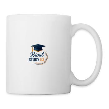 Bibul Study IQ Graduation Logo - Coffee/Tea Mug - white - Right