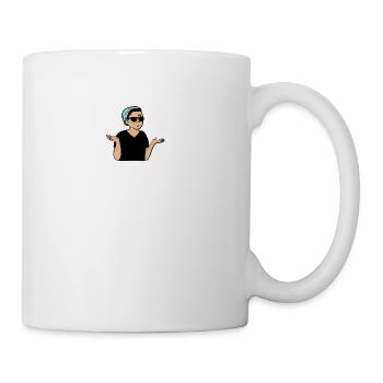Open Peeps Bust 1 - Coffee/Tea Mug - white - Right