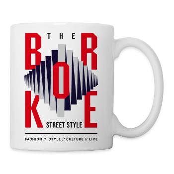 Broken heart - Coffee/Tea Mug - white - Right