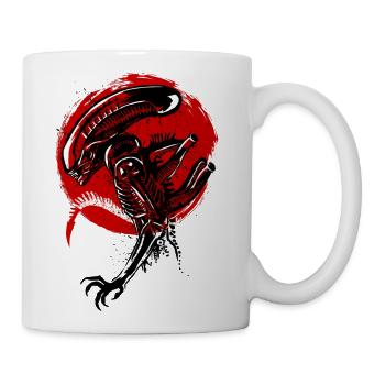 Alien Under The Sun - Coffee/Tea Mug - white - Right