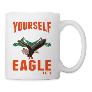 Golden Eagle Falconer Breeding - Coffee/Tea Mug - white - Right