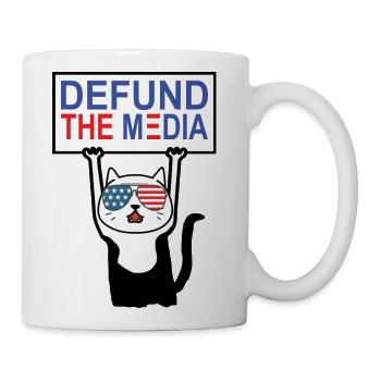 Funny Cat - Coffee/Tea Mug - white - Right