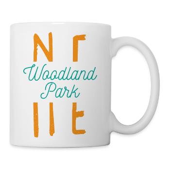 Woodland Park Norfolk Nebraska City - Coffee/Tea Mug - white - Right