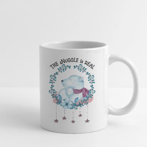 The snuggle is real - Coffee/Tea Mug