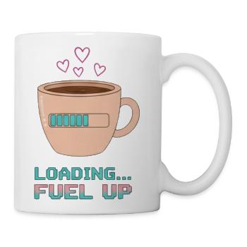 Coffee Loading… - Coffee/Tea Mug - white - Right