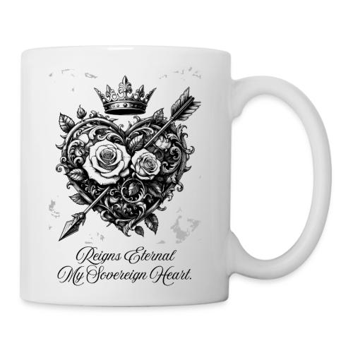 Royal Heart T-Shirt, Mug, & Leggings - Coffee/Tea Mug