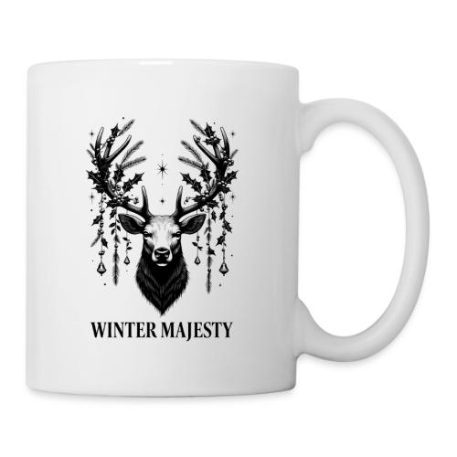 Majestic Reindeer T-Shirt, Poster, & Mug - Coffee/Tea Mug