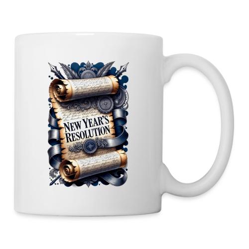 New Year's Resolution T-Shirt - Coffee/Tea Mug