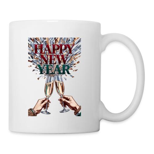 Toasting Hands T-Shirt Confetti Shower Premium - Coffee/Tea Mug