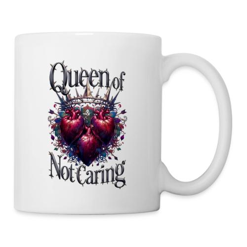 Queen of Not Caring T-Shirt - Coffee/Tea Mug