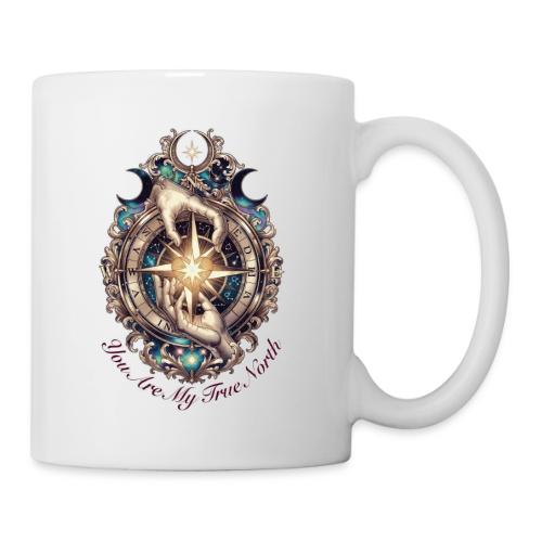 You Are My True North Celestial Compass T-Shirt - Coffee/Tea Mug