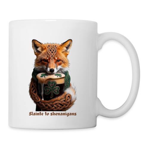 Sly Emerald Fox Toast T-Shirt - Coffee/Tea Mug