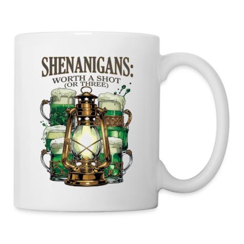 Worth a Shot Lantern Toast Graphic Tee - Coffee/Tea Mug