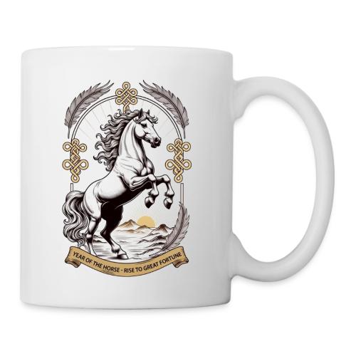 Year of the Horse Rearing T Shirt, Lunar New Year - Coffee/Tea Mug