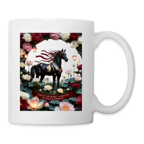 Year of the Horse Harmony T Shirt, Lunar New Year - Coffee/Tea Mug