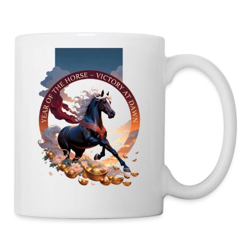 Year of the Horse Dawn T Shirt,Lunar New Year Gift - Coffee/Tea Mug