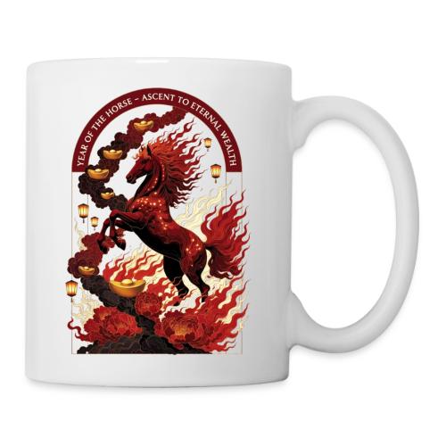 Year of the Horse Rise T Shirt,Lunar New Year Gift - Coffee/Tea Mug
