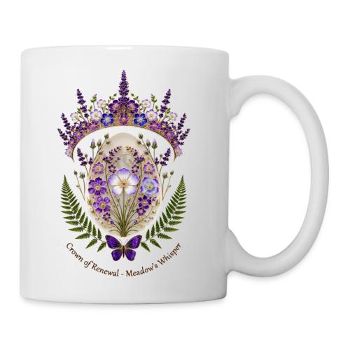 Spring Meadow Crown Tee, Cottagecore Renewal Gift - Coffee/Tea Mug